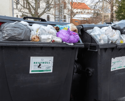 Rác thải sinh hoạt không tái chế - Restmüll