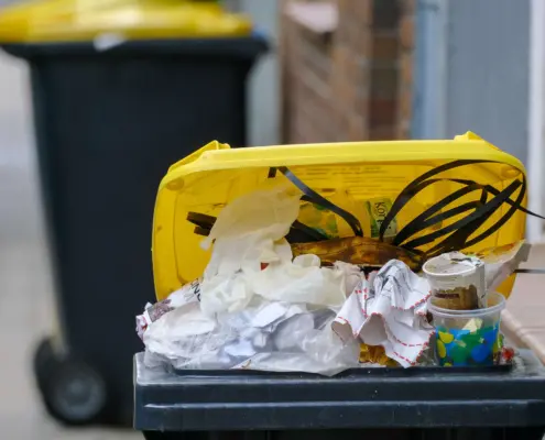 Kunststoffverpackungssammlung
