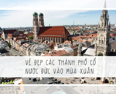 vẻ đẹp các thành phố cổ của Đức vào mùa xuân