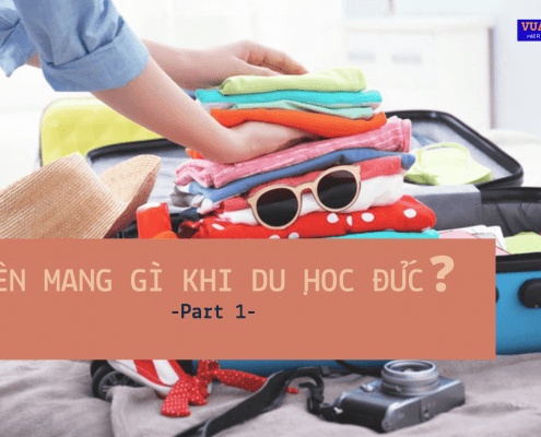 hành lý cần thiết khi đi du học Đức P1