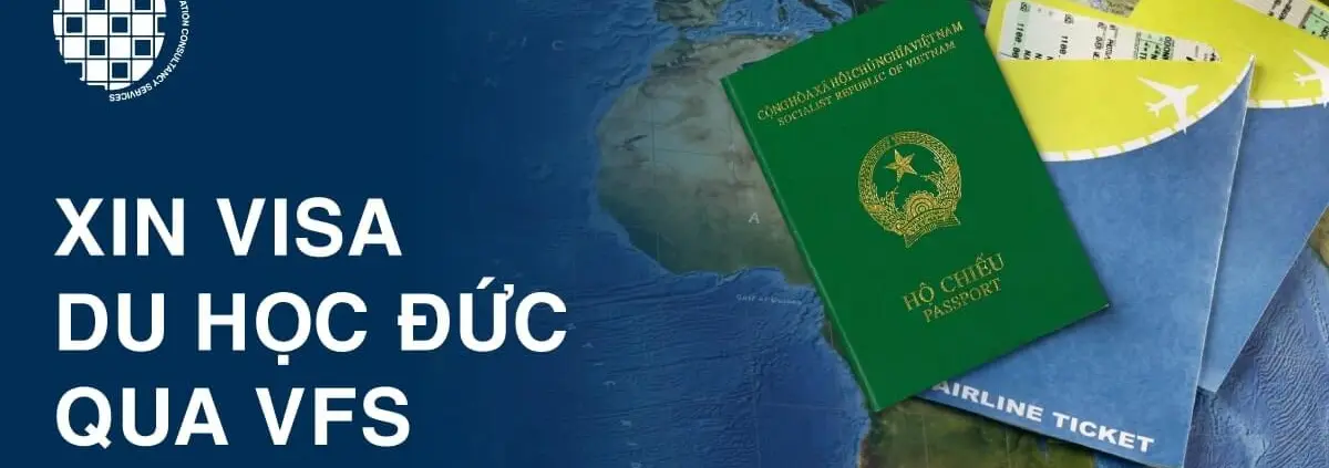 Xin visa du học Đức qua VFS