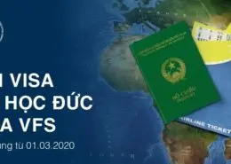 Xin visa du học Đức qua VFS