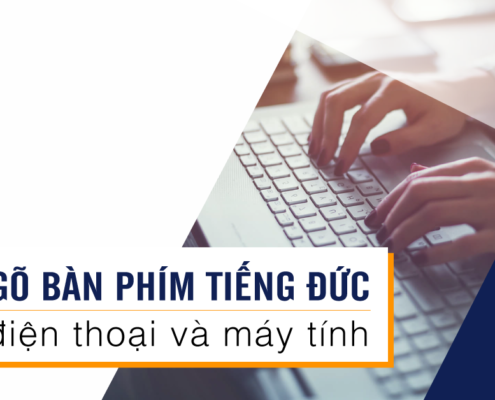 Gõ bàn phím tiếng Đức