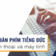 Gõ bàn phím tiếng Đức