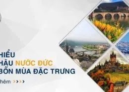 Khí hậu nước đức 4 mùa