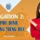 Negation 2 - Phủ định trong tiếng Đức