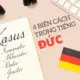 Biến cách trong tiếng Đức