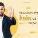 Phủ định với kein và nicht
