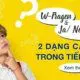 2 dạng câu hỏi trong tiếng đức