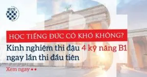 Kinh nghiệm thi đậu B1