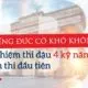 Kinh nghiệm thi đậu B1