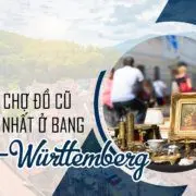 Những khu chợ đồ cũ lớn và đẹp nhất ở BW