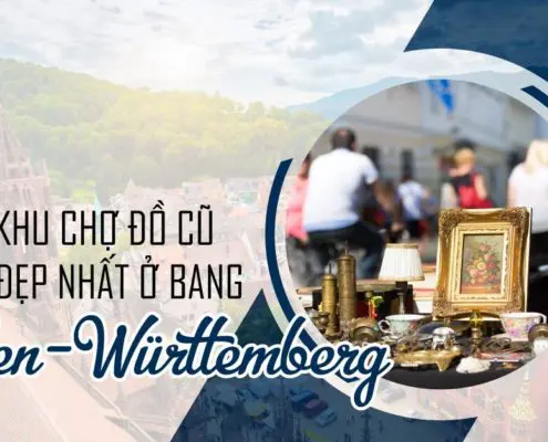 Những khu chợ đồ cũ lớn và đẹp nhất ở BW