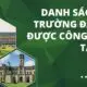 danh sách các trường đại học được công nhận tại đức