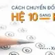 cách chuyển đổi từ điểm hệ 10 sang hệ 4