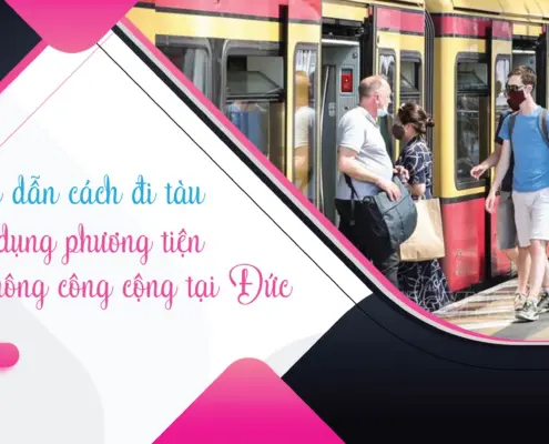 hướng dẫn cách đi tàu và sử dụng phương tiện giao thông