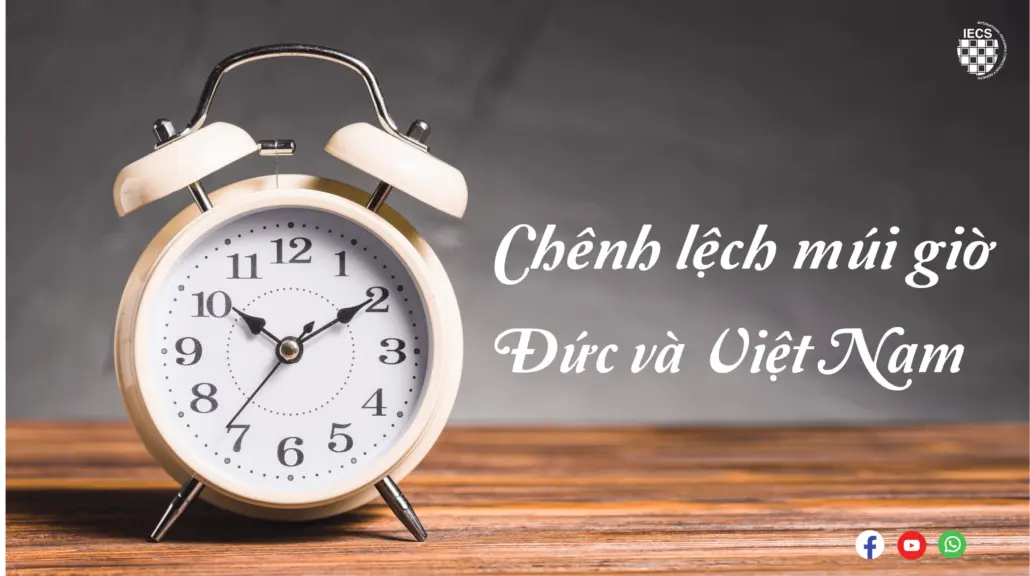 chênh lệch múi giờ ở Đức và Việt nam