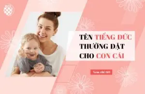 Tên tiếng Đức thường đặt cho con cái