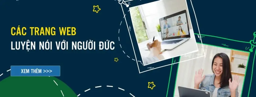 Các trang web luyện nói với người Đức
