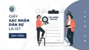 giấy xác nhận dân sự