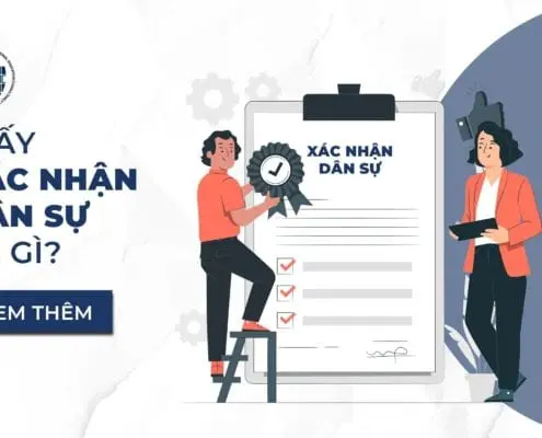 giấy xác nhận dân sự