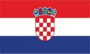 Cờ các nước châu Âu - Croatia