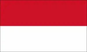 Cờ các nước châu Âu -Monaco