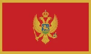 Cờ các nước châu Âu -Montenegro