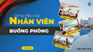 công việc của nhân viên buồng phòng