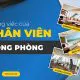 công việc của nhân viên buồng phòng