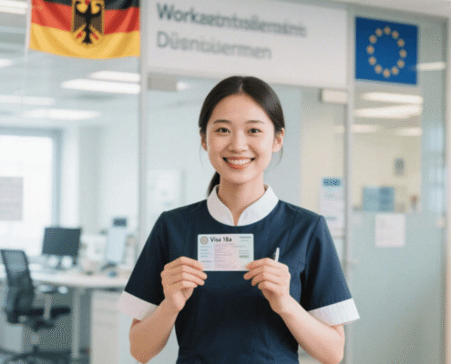 Visa 18a Đức
