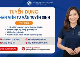 Tuyển dụng nhân viên tư vấn IECS