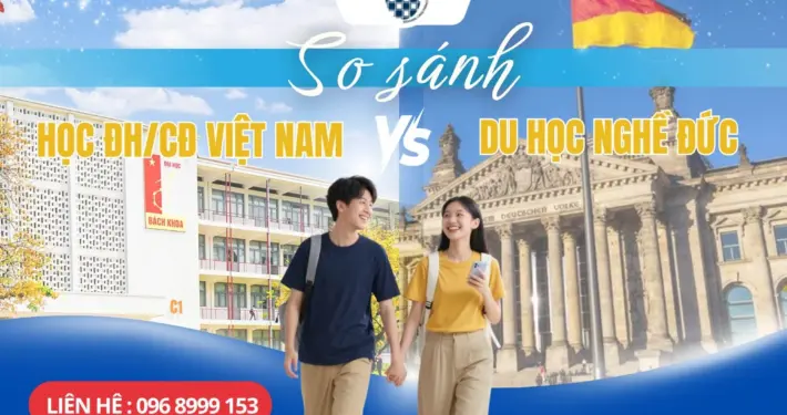 so sánh học Đại học Việt Nam và Du học nghề Đức