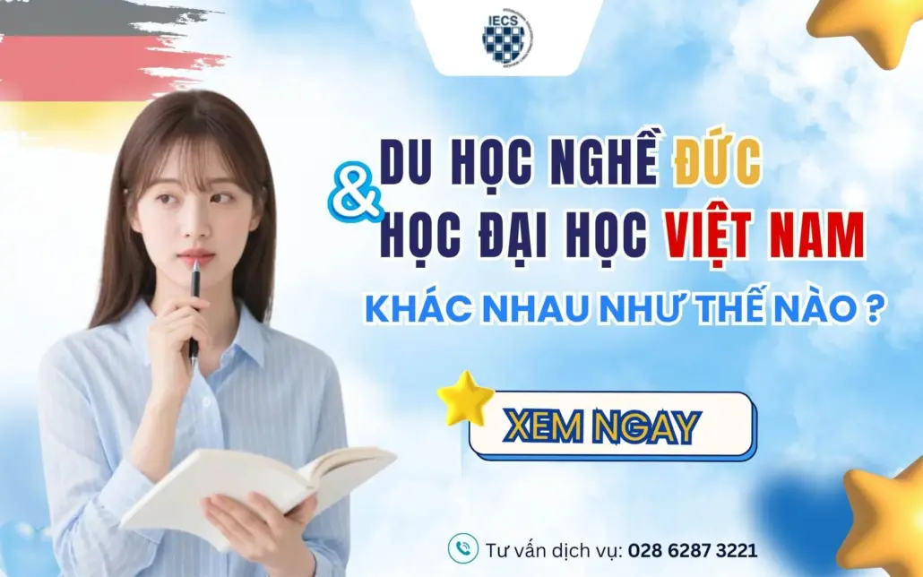 so sánh học Đại học Việt Nam và Du học nghề Đức 