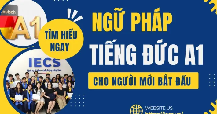 Hướng dẫn học Ngữ pháp tiếng Đức A1 cho người mới bắt đầu