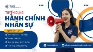 IECS Tuyển Dụng HCNS