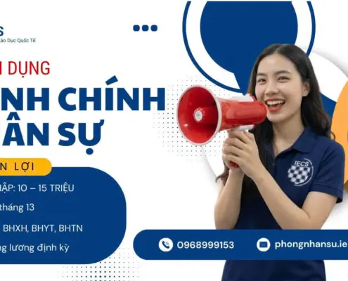 IECS Tuyển Dụng HCNS