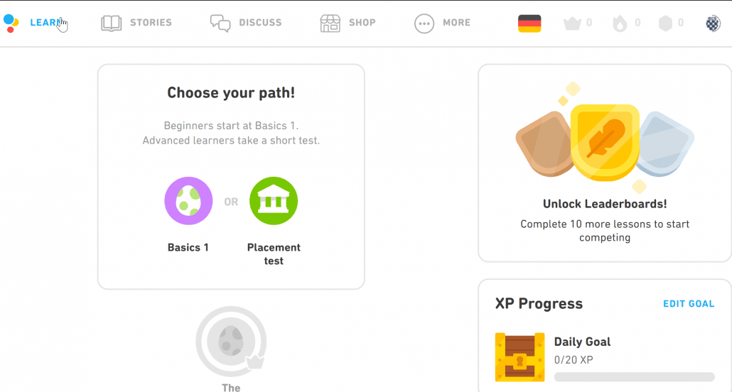 Duolingo-Bước 3