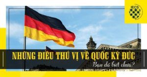 Những điều thú vị về quốc kỳ Đức