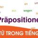 Präpositionen - Giới từ trong tiếng Đức