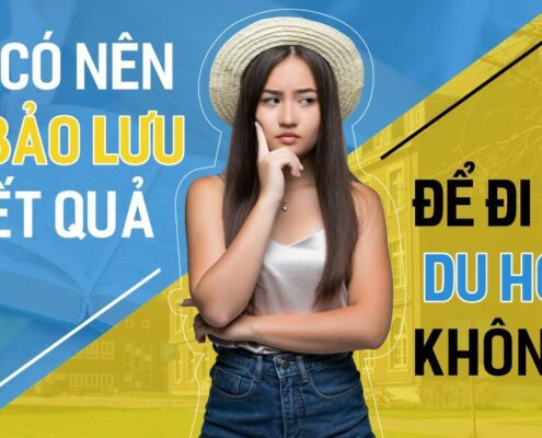 có nên bảo lưu kết quả để đi du học không?