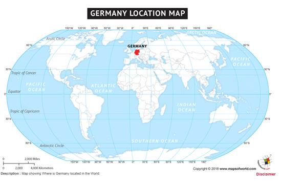 Bản đồ nước Đức (1)