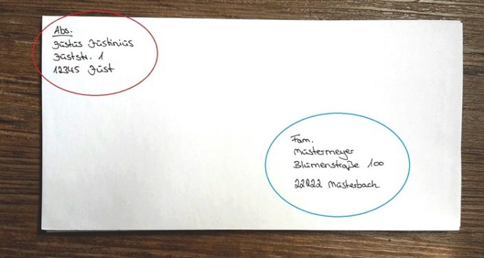 Viết thư tiếng Đức chuẩn là như thế nào?