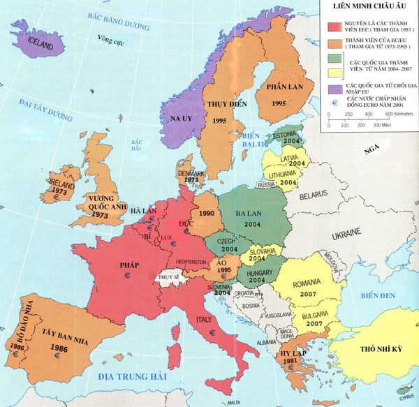 Ngưỡng mộ danh sách đa dạng các quốc gia châu Âu trong năm