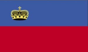 Cờ các nước châu Âu - Liechtenstein