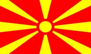 Cờ các nước châu Âu -Macedonia