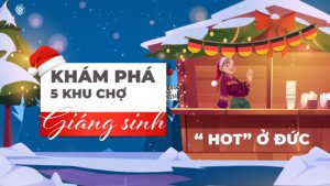 khám phá 5 khu chợ giáng sinh hot ở đức