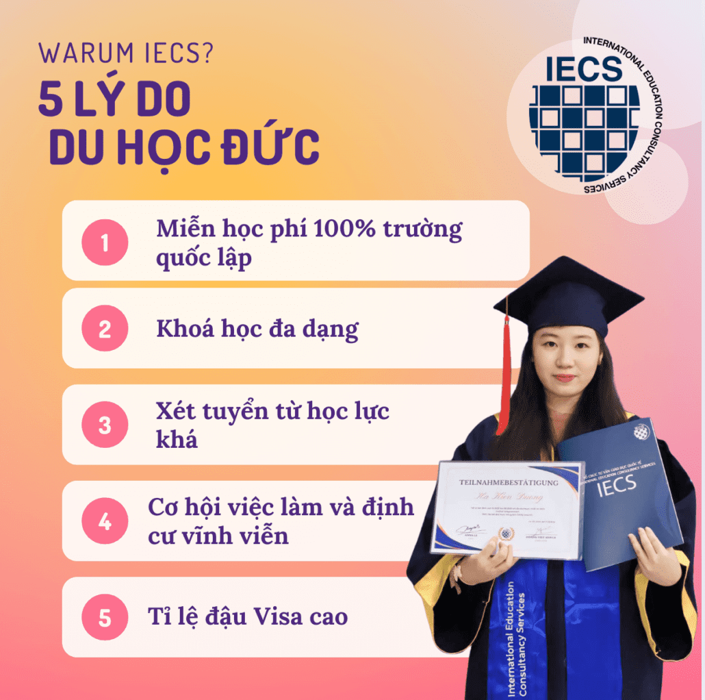 5 lý do tham gia chương trình du học Đức