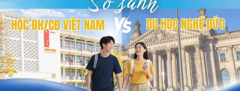 so sánh học Đại học Việt Nam và Du học nghề Đức
