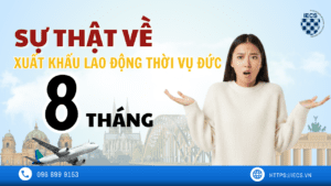 Sự thật về xuất khẩu lao động thời vụ Đức 8 tháng